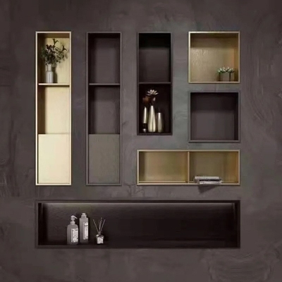 Porcellane Piastrelle Bagno Nichetta doccia con design moderno e luce LED impermeabile