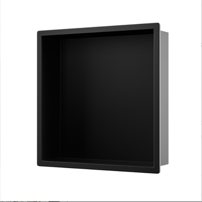 Bello Disegno nero nero in acciaio inossidabile doccia nicchia per bagno inserto piastrelle