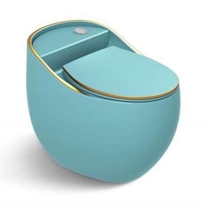 Moderno Disegno Verde Colore One Piece WC per bagno Servizi sanitari in ceramica WC WC