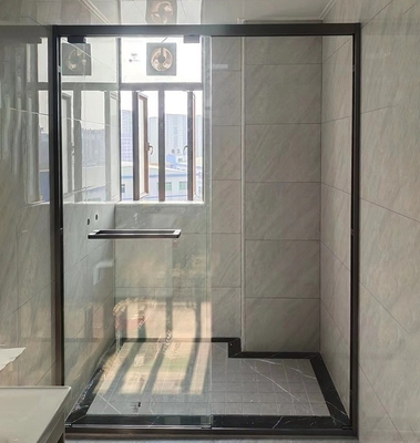 Sala doccia impermeabile a schiena con porte pieghevoli e rotolo scorrevole