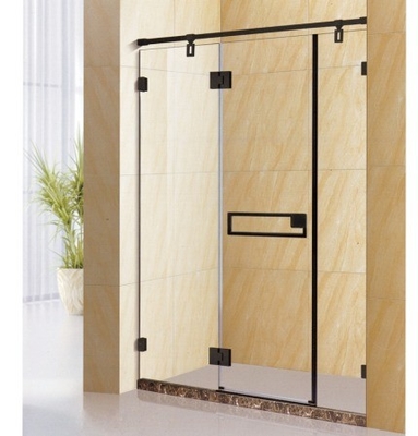 Portale in vetro portatile a forma di diamante e vassoio in ceramica per bagni da 70x70