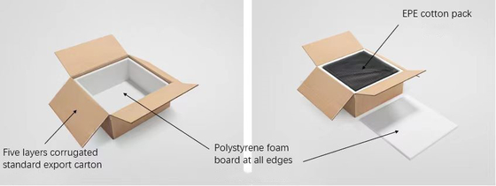 Finitura di superficie spazzolata Mensola doccia in acciaio inossidabile per un bellissimo design del bagno ODM