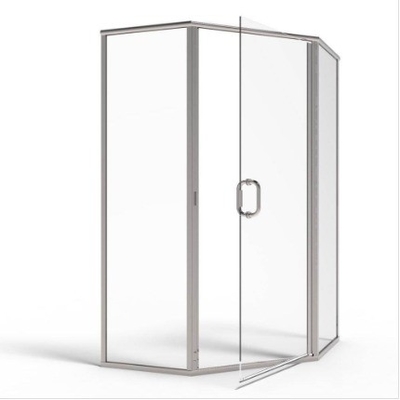 Aggiungi un tocco di design moderno al tuo bagno con la porta scorrevole della doccia e il recinto