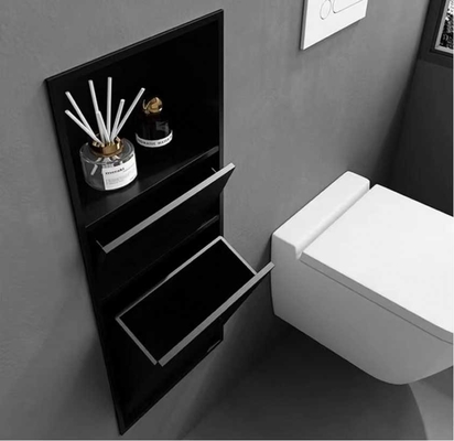 Migliora il tuo bagno con una nicchia di doccia in acciaio inossidabile elegante e un design impermeabile