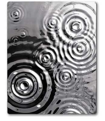 Disegno contemporaneo Super Duplex Acqua ondulata corrugata lamiera in acciaio inossidabile 1 kg