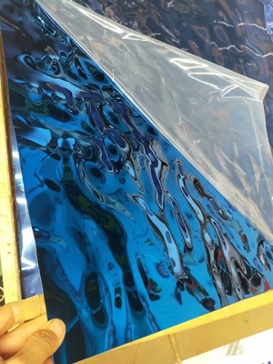 Disegno contemporaneo Super Duplex Acqua ondulata corrugata lamiera in acciaio inossidabile 1 kg