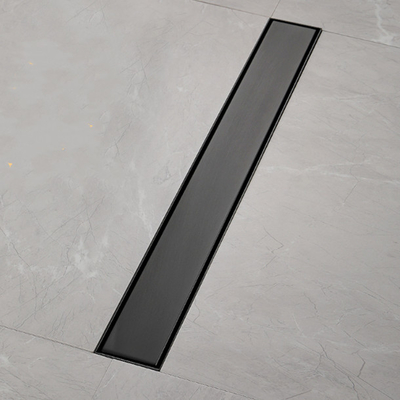 Drenaggio di pavimento quadrato lineare elettroplata con tecnologia antiodore e impermeabile