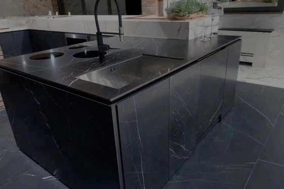 Porcellana lucidata vetrata marmo look lastra di granito per la lobby parete copertura piastrelle