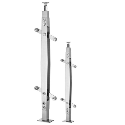 Tubo di balaustra, corrimano di protezione, 304 accessori per scale, kit di attrezzature per corrimano per cavi
