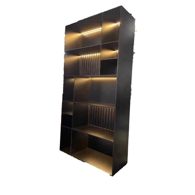 Armadio di visualizzazione a barra impermeabile con controllo elettronico della temperatura e display in vetro