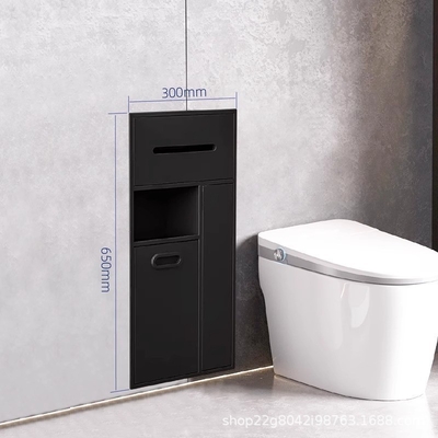 Tavolo per la doccia impermeabile con ripiano doppio e luce a LED stile di design moderno 12x20