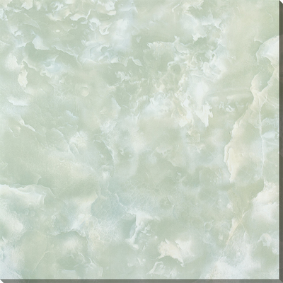 60x60 Piastrelle di ceramica vetrata in marmo verde chiaro per imitazione della struttura della pietra