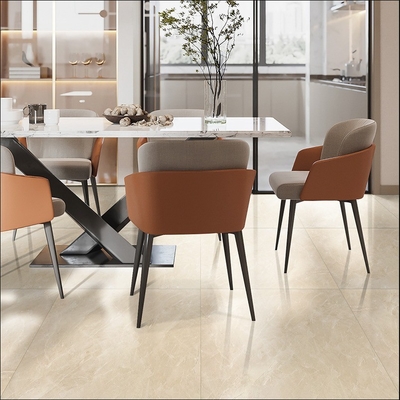 Prezzi accessibili Finitura lucida 600*600mm Piastrelle di porcellana per pavimenti in salotto