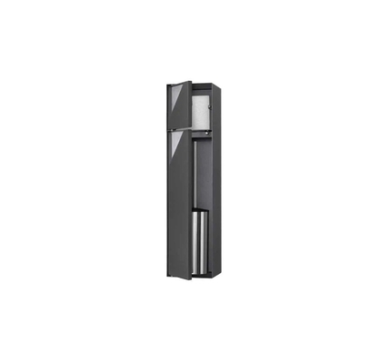 Modern Design Spazzolino da bagno in acciaio inossidabile con nicchia a parete integrata e lampade Salle de Bain 2023