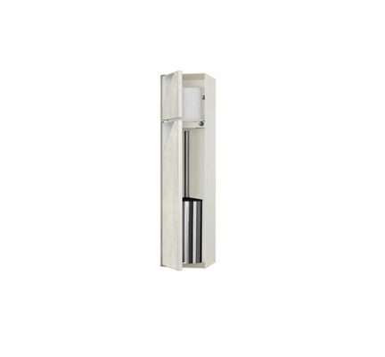 Modern Design Spazzolino da bagno in acciaio inossidabile con nicchia a parete integrata e lampade Salle de Bain 2023
