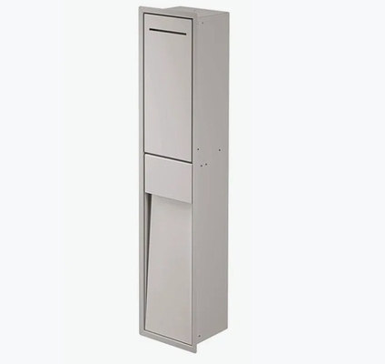 Niche di bagno in acciaio inossidabile spazzolato per carta igienica impermeabile e resistente all' arrugine