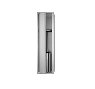 Niche di bagno in acciaio inossidabile spazzolato per carta igienica impermeabile e resistente all' arrugine