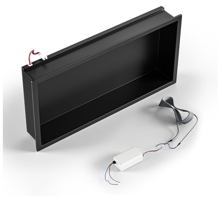 Doccia in acciaio inossidabile impermeabile con design moderno e leggero 12 x 36 recensioni