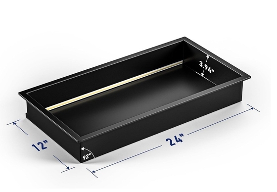 Doccia in acciaio inossidabile impermeabile con design moderno e leggero 12 x 36 recensioni