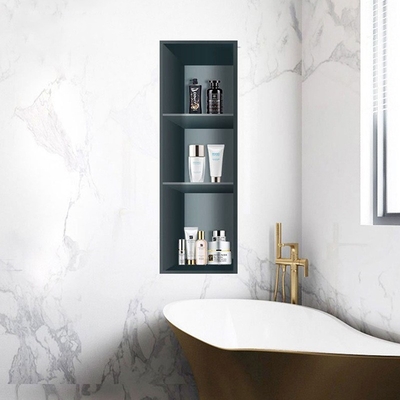 Moderno design in acciaio inossidabile doccia Niche scaffale 12x12 12x20 12x24 per sapone e shampoo