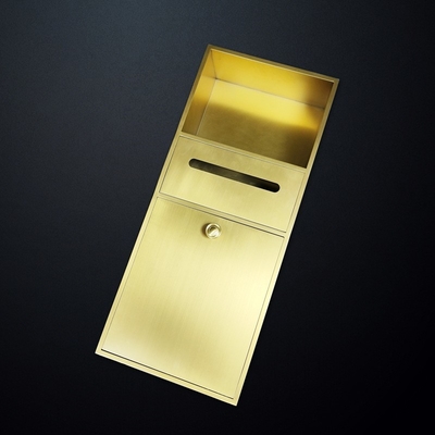 Hotel 5 pollici in acciaio inossidabile nero profondo 900mm Niche doccia per la zona doccia accessori