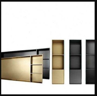 Hotel 5 pollici in acciaio inossidabile nero profondo 900mm Niche doccia per la zona doccia accessori