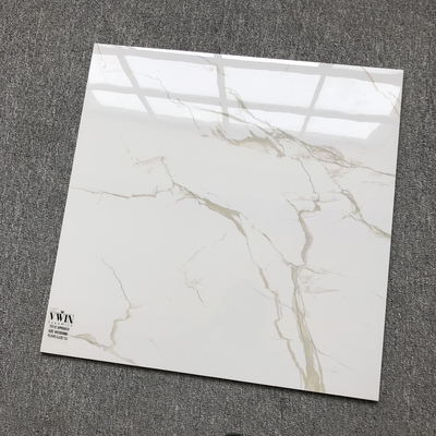 600*600mm di porcellana di corpo intero oro.Pianelle da pavimento per interni bianchi per un fascino senza tempo