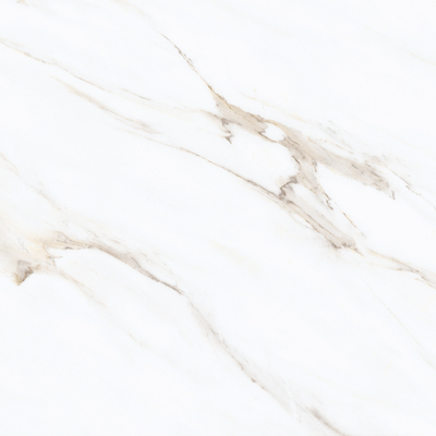 Porcellanato a corpo intero resistente agli acidi lucidato con piastrelle 60x60 in marmo d'oro di Calacatta