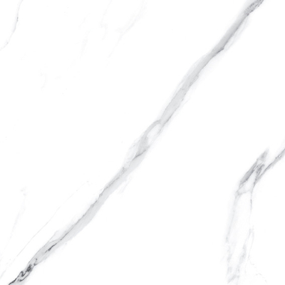 Piastrelle di porcellana lucidate in super bianco 600x600 per il muro del soggiorno interni 24x24 pavimento