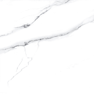 Piastrelle di porcellana lucidate in super bianco 600x600 per il muro del soggiorno interni 24x24 pavimento