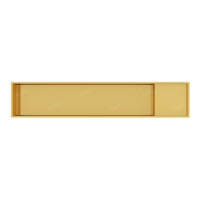 Niche di doccia in acciaio inossidabile elettroplata con materiali a striscia LED impermeabili