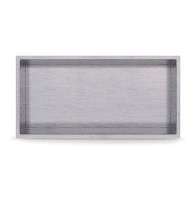 Niche di doccia in acciaio inossidabile elettroplata con materiali a striscia LED impermeabili