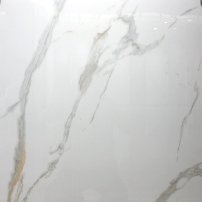 Piastrelle interne in marmo da 60x60 per il soggiorno Assorbimento dell'acqua 0,5% Piastrelle quadrate occasionali