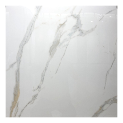 Piastrelle interne in marmo da 60x60 per il soggiorno Assorbimento dell'acqua 0,5% Piastrelle quadrate occasionali