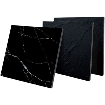 Tessitura imitazione di pietra Porcellana esterna in bianco e nero per un aspetto naturale