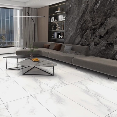 Porcellana di marmo di Calacatta bianco puro 24 x 48 piastrelle di pavimento AAA Grigi Famiglia di colori