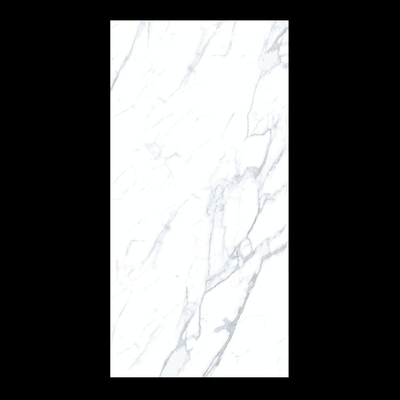 Porcellana di marmo di Calacatta bianco puro 24 x 48 piastrelle di pavimento AAA Grigi Famiglia di colori