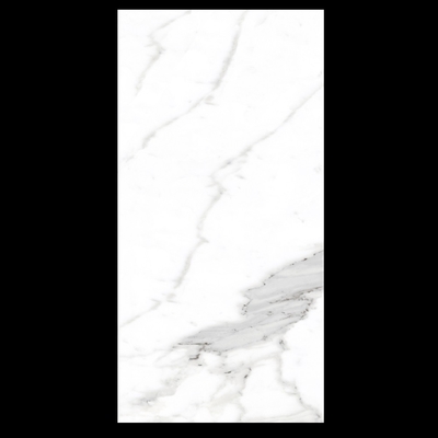 Porcellana di marmo di Calacatta bianco puro 24 x 48 piastrelle di pavimento AAA Grigi Famiglia di colori