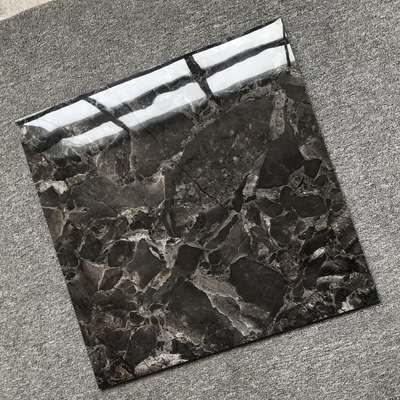 60 x 60 cm Porcelanato Piastrelle da pavimento in marmo a quadri in bianco e nero in finitura opaca