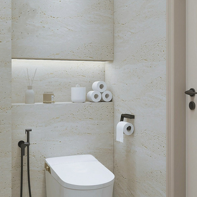 Piastrelle di porcellana a crema 60x60 di grado AAA Travertino lucidato per applicazioni interne