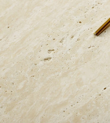 Piastrelle di porcellana a crema 60x60 di grado AAA Travertino lucidato per applicazioni interne